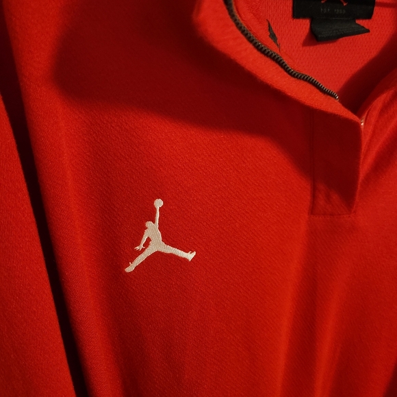 Jordan Men's Red Pullover Shirt 3XL - Picture 5 of 5